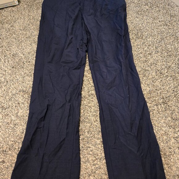 Brooks Brothers Regent Fit Navy Blue Wool Dress Pants 36x32 - Picture 2 of 4
